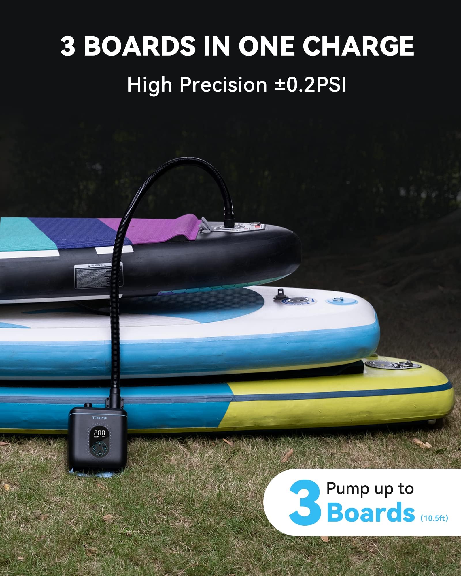 TOPUMP充電式SUPポンプTPS260, 20PSI電動パドルボードポンプ, Amazon.co.jp: TOPUMP 充電式SUPポンプ TPS260 20PSI 電動パドル